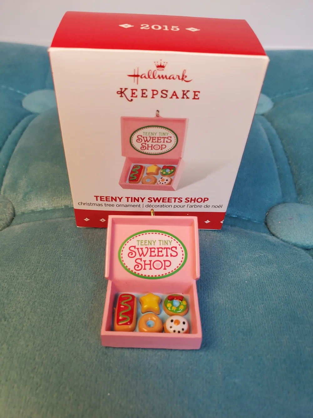 Hallmark Keepsake Ornament 2015 Teeny Tiny Sweets Shop Miniature QXM8537